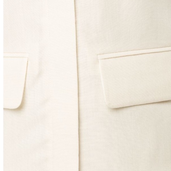 Victoria Beckham Canvas linen and Satin Vest - Picture 5 of 9